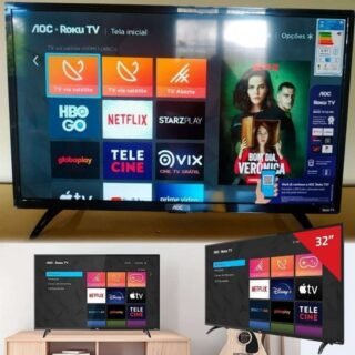 Smart TV LED 32” HD AOC Roku 32S5195/78