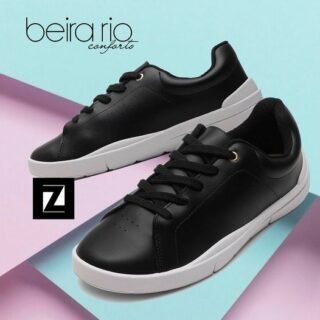 Tênis Beira Rio Casual Feminino – Preto