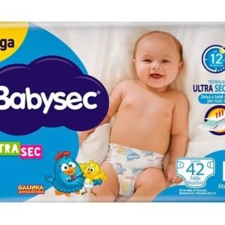 Fralda Babysec Ultrasec Galinha Pintadinha Tam. P – 0 a 6kg 42 Unidades