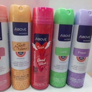 Desodorante Antitranspirante Aerossol Vegano Above Feminino ou Masculino