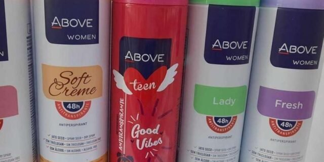 Desodorante Antitranspirante Aerossol Vegano Above Feminino ou Masculino