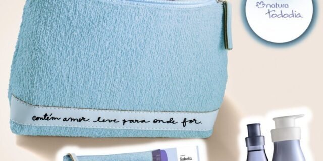 Presente Natura Tododia Algodão com Acessório (1 nécessaire)