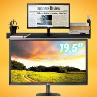 Monitor LG 19.5” LED HD – HDMI, 2ms, Ajuste de Inclinação, Reader Mode, 4-Screen Split