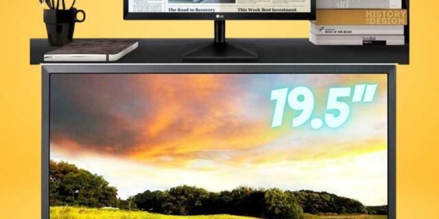 Monitor LG 19.5” LED HD – HDMI, 2ms, Ajuste de Inclinação, Reader Mode, 4-Screen Split