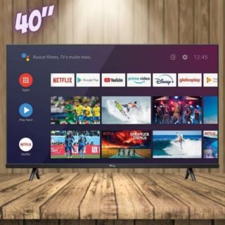 Smart TV LED 40″ FULL HD TCL 40S615 – Android TV, Wifi