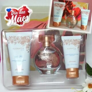 Kit Presente Dia das Mães Floratta Mini Blue (3 itens)