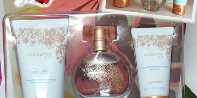 Kit Presente Dia das Mães Floratta Mini Blue (3 itens)