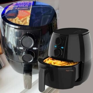 Fritadeira sem Óleo Cadence Pratic Fryer, 3L, Preta, 110V, FRT515