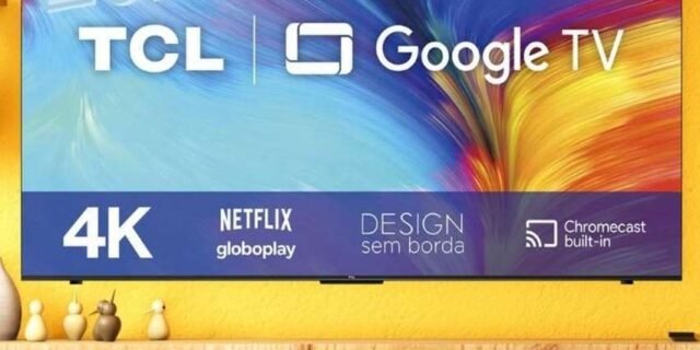 Smart TV TCL 50 Polegadas LED 4K UHD, Google TV