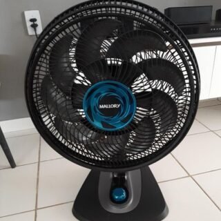 Ventilador de Mesa, Neo Air 15 Vibe, Multicores, 220v, Mallory