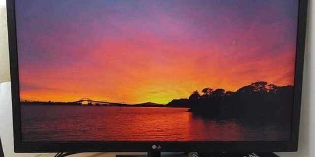 Monitor LG Widescreen 24MP400-23.8′, Preto