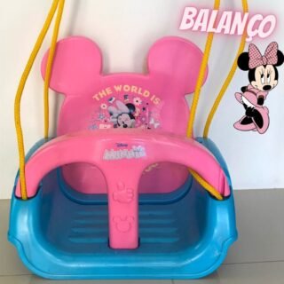 Balanço Minnie Xalingo Rosa