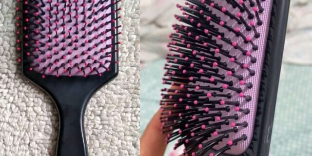 Escova Racket, Ricca, Preto, Ricca, Preto