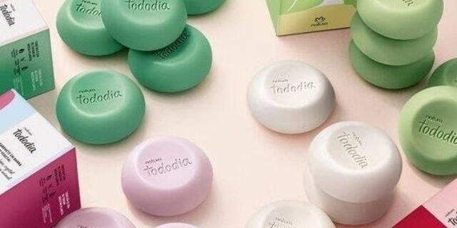 Conjunto de Sabonetes em Barra Tododia (4 Caixas)