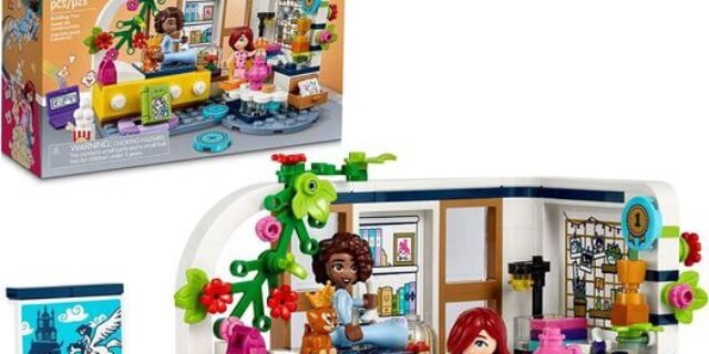 LEGO Friends O Quarto da Aliya 41740 (209 Peças); Conjunto de Construção