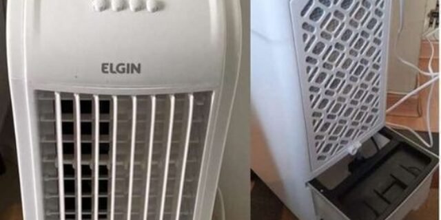 Elgin Smart 3 em 1 – Climatizador de Ar Portátil, 3,5 Litros, 110V