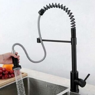 Torneira para Cozinha Gourmet de Mesa com Mola – Monocomando Nell AM-01 (2 Cores)