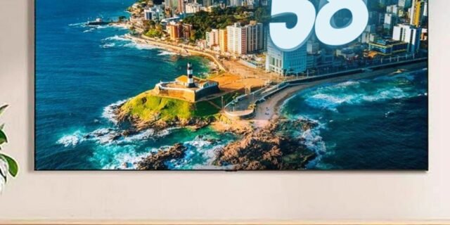 Samsung Smart TV 58″ UHD 4K 58CU7700 2023