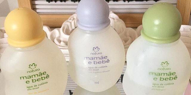 Mamãe e Bebê Trio de Águas de Colônia