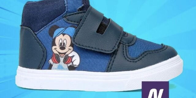 Tênis Infantil Disney Mickey Cano Médio Menino – Azul