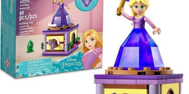 LEGO Disney Rapunzel Giratória Conjunto de Construção (89 Peças)