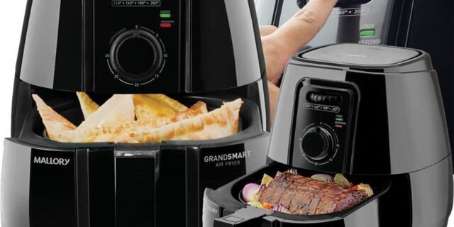 Fritadeira Elétrica Air Fryer Mallory Sem Óleo 4l 127v