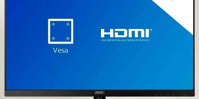 PHILIPS Monitor 21.5″ VA com HDMI – 221V8L