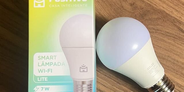 Smart Lâmpada Wi-Fi Lite Positivo Casa Inteligente, Branco Neutro, LED 7W, Bivolt