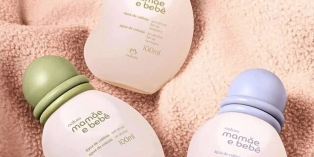 Mamãe e Bebê Trio de Águas de Colônia