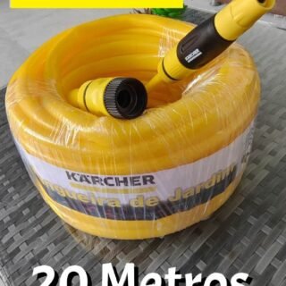 Mangueira de Jardim 20m + 02 Engates rápidos com Acqua Stop + 01 Esguicho + 01 Conector