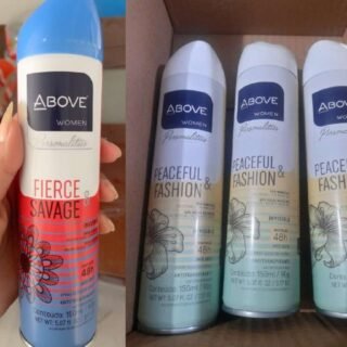 Desodorante Antitranspirante Aerossol Vegano Above Feminino