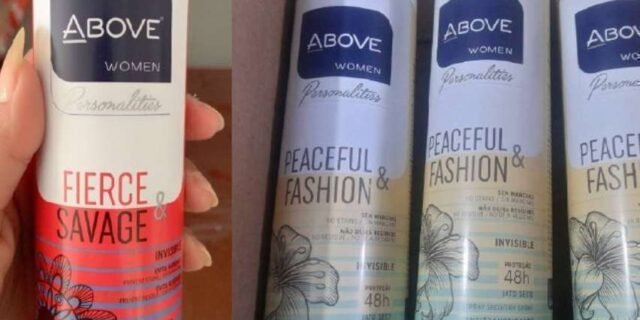 Desodorante Antitranspirante Aerossol Vegano Above Feminino