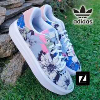 Tênis Adidas Court Platform Floral Feminino