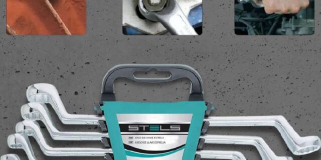 Stels Jogo De Chave Estrela Aço Cromo Vanadio 6 Peças 6 X 7 8 X 9