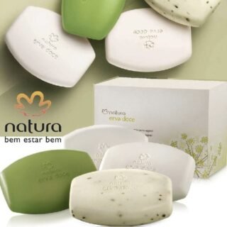 Sabonete em Barra Sortido Puro Vegetal Erva Doce – 4un de 90g cada