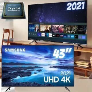 Smart TV LED 43″ 4K UHD Samsung UN43AU7700GXZD