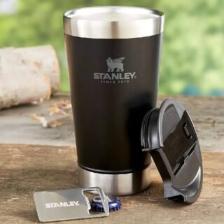 Copo térmico de cerveja com tampa Stanley|473ml