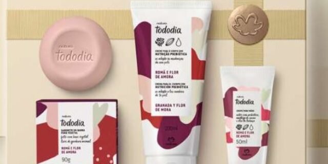 Presente Natura Tododia Romã e Flor de Amora Completo