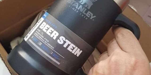 Caneca térmica de cerveja Stanley|0,709L (3 Cores)