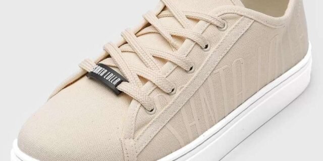 Tênis Santa Lolla Logo Bege