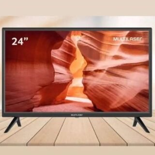 Tela 24 Pol. HD Com Função DNR Entradas HDMI + USB + AV Multilaser