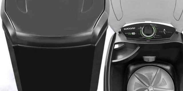 Lavadora Lavamax Eco 10 kg Suggar Preta 127V