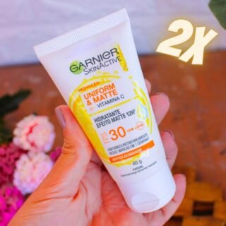 Kit Protetor Hidratante Facial Garnier U&M Vitamina C FPS30 40g