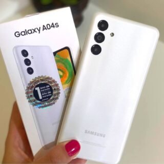 Smartphone Samsung Galaxy A04s 64GB 4G – Octa-Core 4GB RAM 6,5” Câm. Tripla + Selfie 5MP ( 3 Cores )