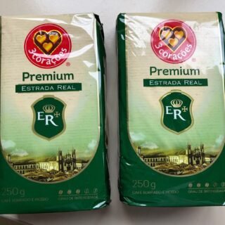 Café, Torrado e Moído, Estrada Real Premium, à Vácuo, 250g, 3 Corações