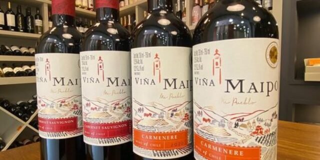 Vinho Chileno Maipo Mi Pueblo Carmenere 750ml