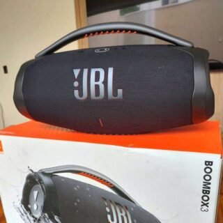 JBL JBLBOOMBOX3SBLKBR Boombox 3 – Caixa de Som Bluetooth, Preto – 180W