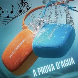 Caixa de Som Bluetooth Anker SC Icon Mini, Laranja