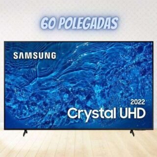 Smart TV LED 60′ 4K UHD Samsung 60BU8000 – Wifi, HDMI, USB