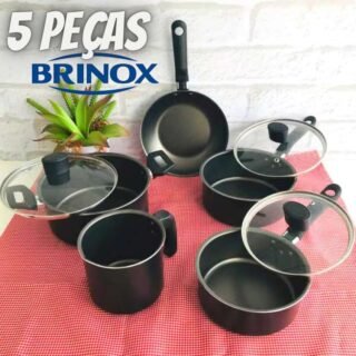 Conjunto de Panelas 5 Peças Brinox